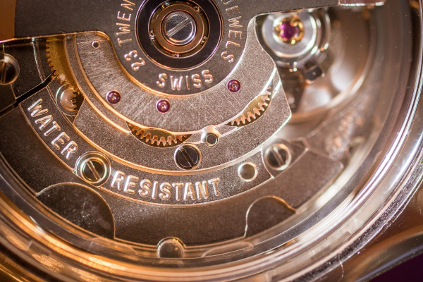 watch movement macro gears